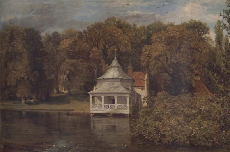 John Constable The Quarters'behind Alresford Hall